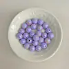 Cuentas Redondas Pequeñas de Frijol de Azúcar de Color Sólido, Galvanizadas con UV, Alto Brillo, Sueltas, para Pulsera DIY, Cuentas Espaciadoras, Accesorios de Bolsa