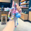 Nueva cadena de calabaza colorida para teléfono móvil, colgante para bolso, pulsera corta de cuentas para la muñeca, cordón para teléfono móvil, regalo para amigas