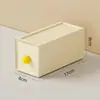 Caixa de armazenamento para mesa de escritório Dopamina, armário de armazenamento empilhável, organizador de material de escritório, organizador de gaveta em grade para estudantes