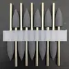 10 Piezas mango de 2.35mm cabeza de lijado de uñas de silicona cabeza de lijado de goma para pulir jade herramientas de pulido para productos de hueso