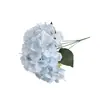 Nuevo ramo decorativo de hortensias artificiales para bodas, flores falsas, accesorios de estudio fotográfico de bodas con hortensias artificiales al por mayor