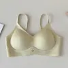 Sujetador push-up cómodo, suave, de soporte para mujer, ligero, transpirable, sin varillas, para bustos pequeños, proporciona elevación y previene la flacidez, disimula los rollitos laterales, sin costuras