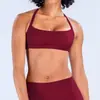 Sutiã Esportivo Dfyne de Cruzamento com Dupla Alça Secagem Rápida Top para Corrida ao Ar Livre Fitness Costas Bonitas Sutiã de Yoga para Mulheres