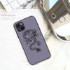 Adequado para Capa de Celular iPhone 17, Nova Capa de Celular com Estilo Étnico e Tatuagem de Dragão para Exportação