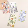 Servilletas Florales Retro Transfronterizas Servilletas Creativas con Estampado de Colores Almohadillas de Papel para Mesa Desechables Suministros para Fiesta Venta al por Mayor
