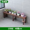Estante para Flores Estante de Almacenamiento Madera Maciza Carbonizada Escalera Multicapa Balcón de Pie Madera Anticorrosiva Interior y Exterior Estante para Macetas de Pothos