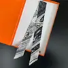 Bufanda de Seda Diagonal Estilo Nuevo, Cinta de Seda Imitación, Diadema de Seda de Sarga Estampada para Mujer, Decoración para Bolso, Bufanda para Cuello Estampada Digitalmente