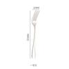 Vajilla de acero inoxidable serie 1010 transfronteriza cuchillo para bistec tenedor cuchara de postre tenedor para fruta suministros de hotel venta al por mayor