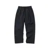 Pantalones de paracaidista finos plisados de verano para hombre y mujer, con cordón, rectos, de secado rápido, para senderismo, rectos, casuales 8077