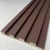 Fábrica de Tablero de Rejilla de Fibra de Bambú Cóncavo y Convexo Techo de Tablero de Gran Muralla Grande y Pequeño de PVC Pared de Fondo de TV Revestimiento de Pared