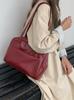 2025 Nuevo Estilo Coreano Bolso de Hombro de Gran Capacidad Nicho Retro Bolso Sobaco Moda Versátil Bolso Tote para Viajero Tendencia