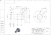 Montaje de Brida Articulada Flotante Tipo Brida Redonda Eje con Ranura para Anillo de Retención Pasador Voladizo 45# Núcleo de Eje WHE01