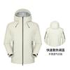 Chaqueta Ligera de Alta Calidad para Exteriores para Hombres y Mujeres, Cortavientos, Impermeable, Transpirable, Rellena de Plumas, Chaqueta Cálida para Montañismo
