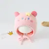 Chapéu de Bebê Chenjing Outono e Inverno Novo Expressão Fofa Chapéu Pulôver Proteção Quente para Orelhas Chapéu de Bebê Masculino e Feminino Venda por Atacado