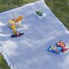 Mat de Picnic Portátil de Cuero al por Mayor Transfronterizo para Exteriores INS Cuadros Impermeable Plegable Mat para Salidas de Primavera Camping Suelo de Tienda