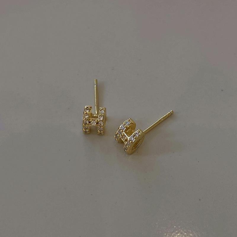 颜色分类图_金色H锆石耳钉(银针)