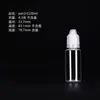 Botella Transparente Lista para Usar para Mascotas de Fabricante 5ml Botella Gotero para Ojos Botella de Empaque de Líquido Botella de Plástico Botella para Pegamento