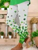Calça Cropped Feminina Transfronteiriça Novo Estilo Europeu e Americano Calças de Verão Femininas Cropped Impressão Digital 3D Pode Ser Personalizada de Acordo com a Imagem
