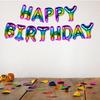 Genial Láser Cumpleaños Globo de Película de Aluminio Suministros para Fiesta en stock Utilería para Diseño de Campo Fiesta Temática de Cumpleaños de Jardín de Niños