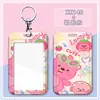 Conjunto de Cartões de Proteção para Cartão de Refeição de Estudante de Desenho Animado, Cartão de Ônibus, Cartão Escolar, Conjunto de Cartões de Identificação de Trabalho, Conjunto de Cartões de Campus, Conjunto de Cartões de Acesso para Transferência