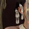 "Qingyin Lingyun" Nuevo Pasador Versátil de Estilo Étnico con Borla de Plata para Mujer, Nuevo Accesorio para el Cabello con Diseño Chino