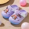 Pantuflas de verano para niños directas de fábrica, sandalias para niños y niñas, antideslizantes al por mayor, zapatos de agujeros para bebés, dibujos animados, lindos