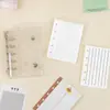 El Nuevo Cuaderno de Hojas Sueltas M5 Brillante Transparente Más Vendido de Amazon, Planificador de PVC con Tapa Blanda de 5 Agujeros, Tapa Reemplazable Disponible