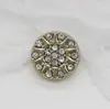 Botones Metálicos Redondos de 10 mm con Sol Lleno de Diamantes para Camisa, Botones Superiores, Accesorios para Ropa de Mujer