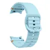 Correa Deportiva de Silicona para Reloj con Patrón Ondulado Cosida a Mano Adecuada para Samsung Galaxy Watch7 Watch4/5/6