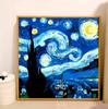 Pintura a Óleo Digital DIY Pintura de Paisagem Tamanho Pequeno 20*20cm Pintura de Decoração para Sala de Estar Pintura para Pendurar Presente para Crianças Colorir Acrílico