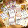 Libro de Juegos Desafío Anti-Aburrimiento, Bolsillo Divertido para Aliviar el Estrés Infantil, Cuaderno Lindo de Dibujos Animados para Hacer Tú Mismo, Regalo Pequeño