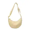 2026 Bolso Cruzado Nuevo Estilo Coreano Bolso de Hombro de Nailon a Cuadros Casual Versátil Moderno para Chicas Bolso Dumpling