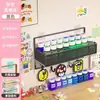 Estante de Almacenamiento de Cuentas Perler sin Taladro Estante de Pared Multicapa Estante de Clasificación y Exhibición de Materiales para Cuentas Perler Hecho a Mano DIY