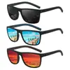 Nuevas Gafas de Sol Polarizadas para Hombre Transfronterizas Europeas y Americanas Conducción al Aire Libre Moda Cuadradas de Montura Grande Anti-UV