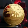 Moedas de Ouro de Reconhecimento Corporativo Moedas Personalizadas de Aposentadoria de Funcionários Moedas de Prata Esterlina Celebração de Formatura Escolar Moedas Comemorativas de Metal Personalizadas