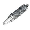 Colgante de plata de ley s925 al por mayor, joyería personalizada, de moda, de plata tailandesa, con forma de bala Panlong, colgante para hombre.