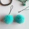 Pelota de Piel Sintética de Visón Mejorada 5cm Hecha a Mano para Accesorios de Cabello, Colgantes para Teléfono Móvil, Ropa, Zapatos, Sombreros, Joyería y Accesorios en Stock
