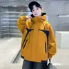 Jaqueta Masculina Estilo Primavera Outono Inverno 2025 Nova para Crianças Grandes Inverno Menino Estilo Descolado Corta-vento Acolchoado Espessado Infantil