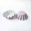 Suporte para Cupcake de Papel para Bolo Lâmpada de Crisântemo Resistente a Altas Temperaturas Sem Moldes Base para Bolo para Assar em Casa Pacote com 50