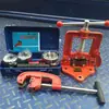 Abrazadera de Presión para Tubería de Alta Resistencia, Abrazadera de Pórtico, Abrazadera para Tubería, Tornillo de Banco para Tubería Galvanizada, Abrazadera de Banco con Soporte, Herramienta de Máquina Roscadora