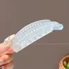 Pinza Banana Exquisita de Gama Alta con Lazo, Pinza Grande para el Cabello Grueso, Pinza de Garra para Cola de Caballo Alta de Mujer, Accesorio para el Cabello