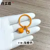 Set de cascabeles pintados de colores de 30 mm + broche de langosta, accesorios para manualidades, cierres para joyería, colgantes para juguetes y muñecas