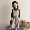 Ropa Nueva Elegante de Primavera y Otoño para Niños 2026 Conjunto de Chaleco de Punto Casual Estilo Mori-kei para Niñas Bebé Principios de Otoño Moderno