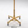 Base de Modelo Espejo 8K Accesorios Soporte Metálico Engrosado de Acero Inoxidable Triángulo Dorado y Plateado Placa Cuadrada de Hierro Accesorios al por Mayor