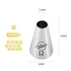 Boquilla Decorativa Personalizada Galletas Decorativas Rosa Horneado Herramienta DIY Acero Inoxidable 304 Boquilla Decorativa Trompeta