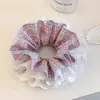 Goma para el pelo scrunchie floral vintage para mujer, accesorio para el pelo de estilo casual y de alta gama, nuevo modelo 2026 para moño