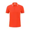 Camisa Polo de seda helada de manga corta ropa de trabajo logotipo personalizado camisa de publicidad corporativa camiseta ropa de trabajo hacer bordado