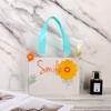 Bolsa de embalaje para puesto de ropa de fábrica, bolsa de plástico resistente de alta presión, bolsa portátil para guardar ropa interior, 50 unidades