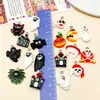 Resina Calabaza de Halloween Calavera Fantasma Colgante Pequeño Adorno Hecho a Mano DIY Pendiente Collar Joyería Accesorios