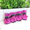 Zapatos para Perro Pequeño Que No Se Caen, un Juego de 4 Zapatos de Osito de Peluche, Cubrepies para Perro Pequeño, Cubrezapatos Transpirables para Mascotas, Universales para Verano